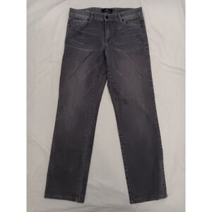 Cookie Johnson CJ Women's‎ "Faith Straight" Gray Wash Denim Jeans Size 29